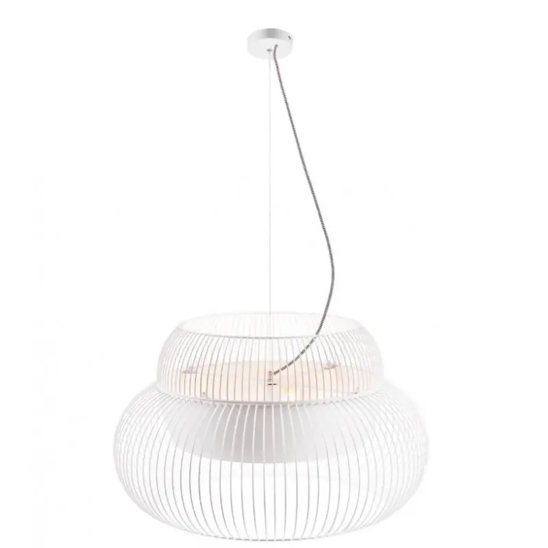 Wyjątkowa oferta Lampa wisząca Atlas, biała, Nordlux