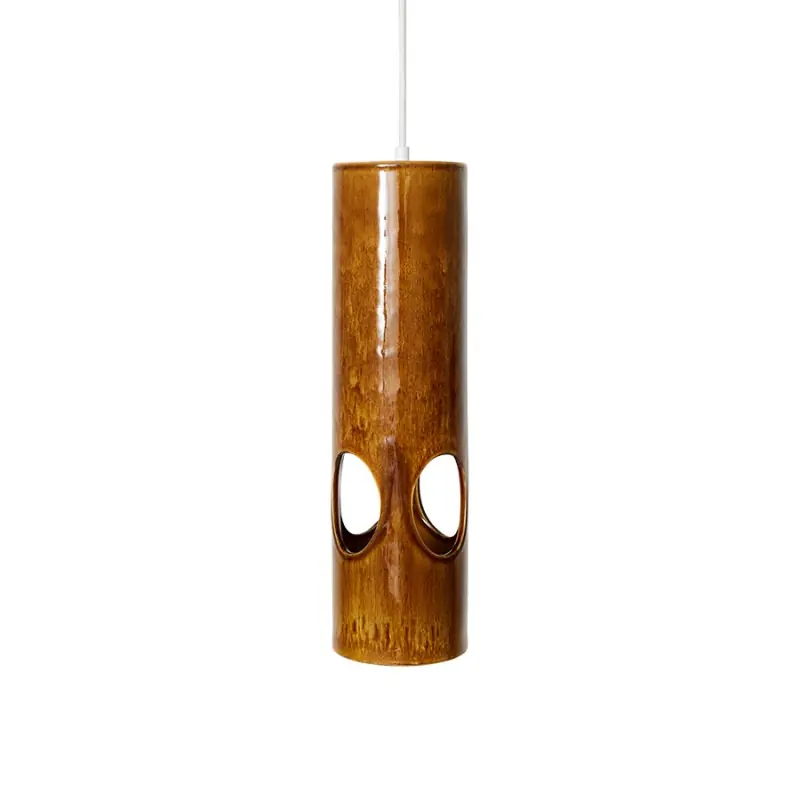 Ostatnia szansa Lampa wisząca Ceramica, brązowa, HKliving