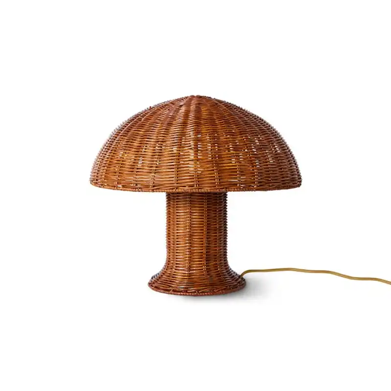 Promocja Lampa stołowa Rattan, naturalna, HKliving