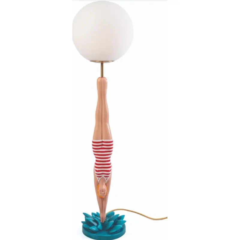 Lampa stołowa Diver, czerwona, Seletti Dodaj do koszyka