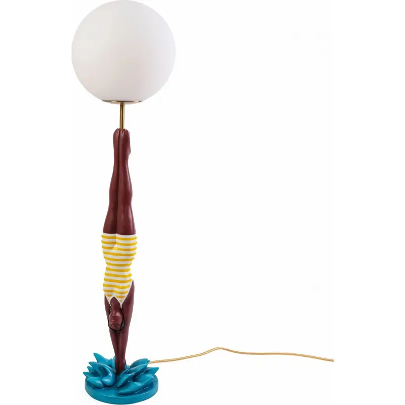 Lampa stołowa Diver, żółta, Seletti Zniżka