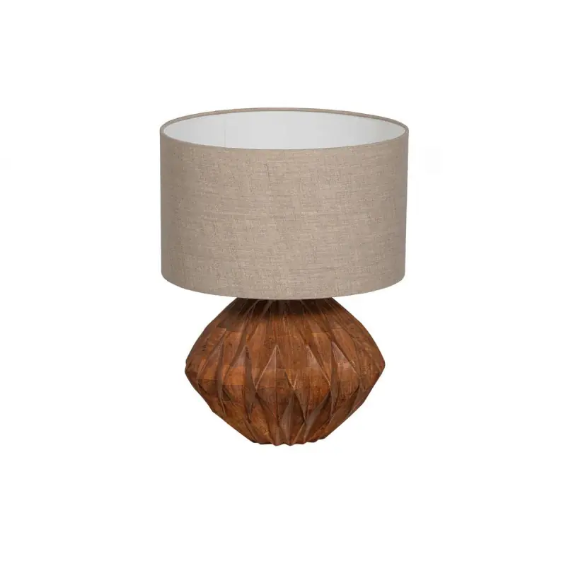 Lampa stołowa Torin, naturalna, Woood Oferta czasowa