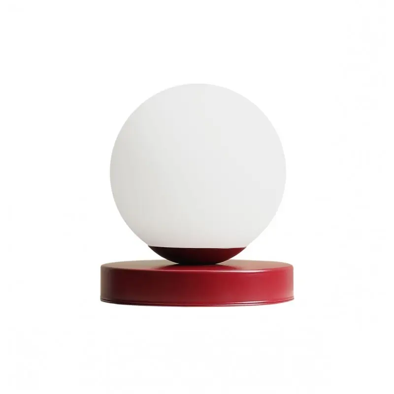 Kup online Lampa stołowa Ball, czerwona, Aldex