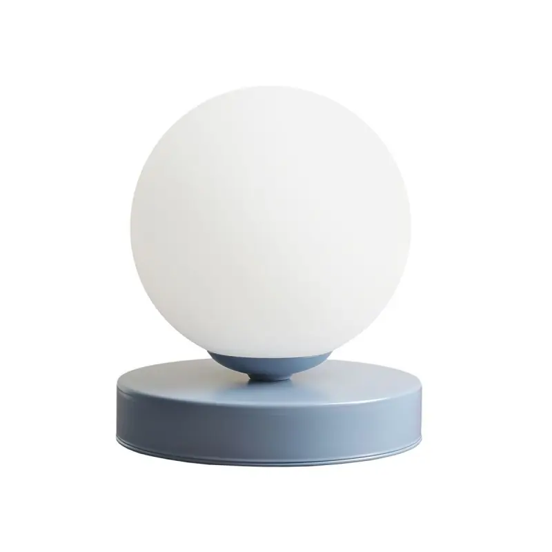 Promocja Lampa stołowa Ball, błękitna, Aldex