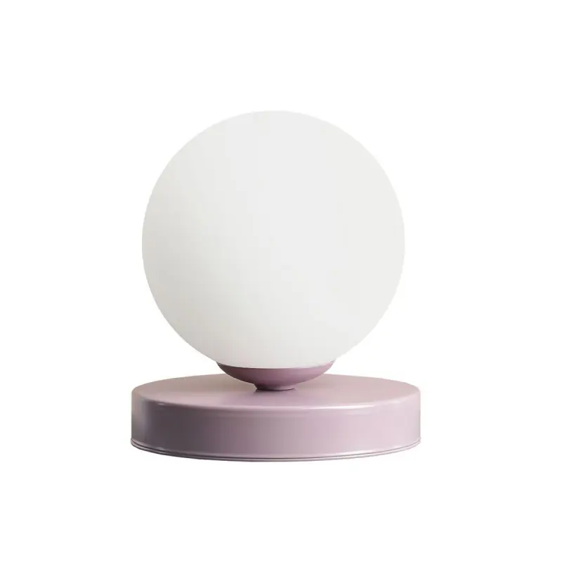 Szybka wysyłka Lampa stołowa Ball, fioletowa, Aldex