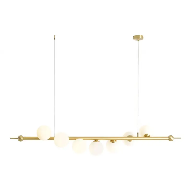 Lampa wisząca Wave, mosiężna, Aldex Obniżka ceny