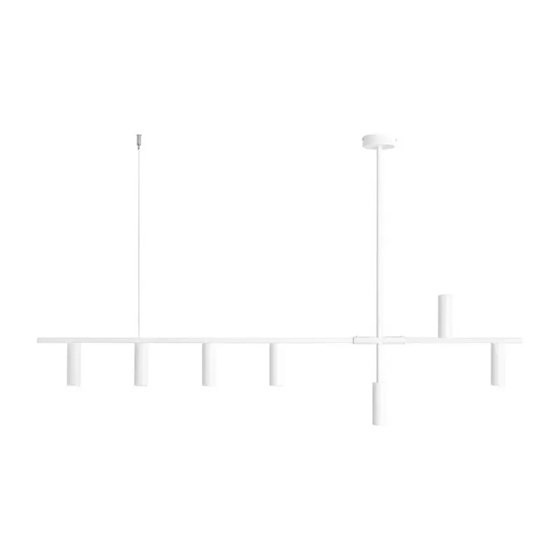 Lampa wisząca Trevo 7, biała, Aldex Kup online