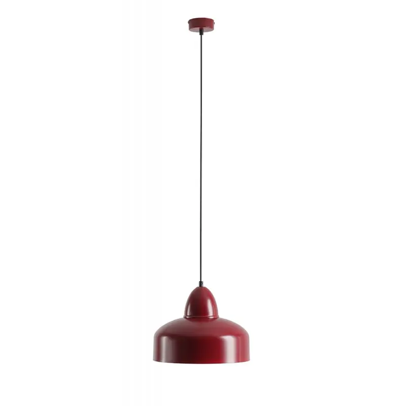 Lampa wisząca Como 30cm, czerwona, Aldex Dostępne od ręki