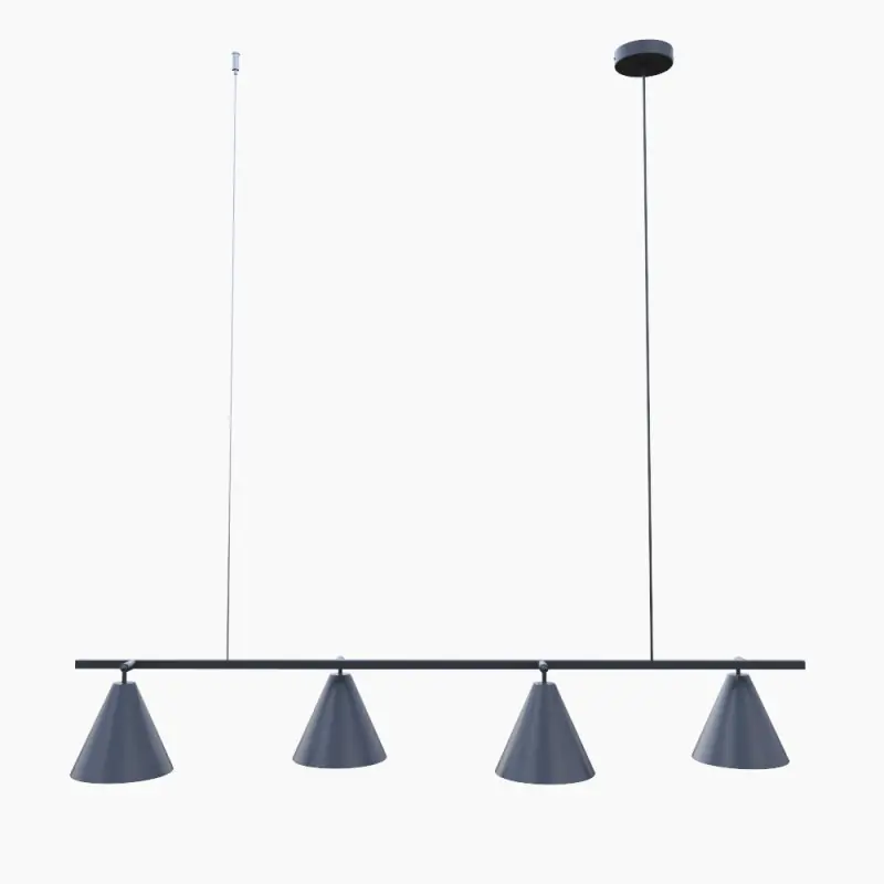 Lampa wisząca Form 4, czarna, Aldex Taniej
