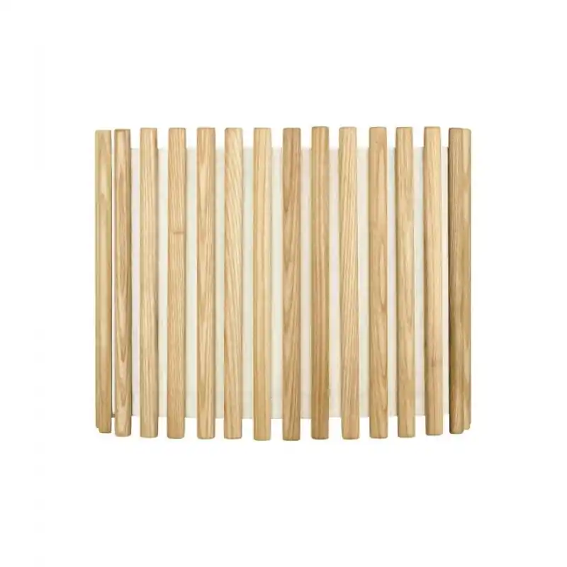 Bezpieczne zakupy Lampa wisząca Komorebi M rectangular, naturalny dąb, Umage