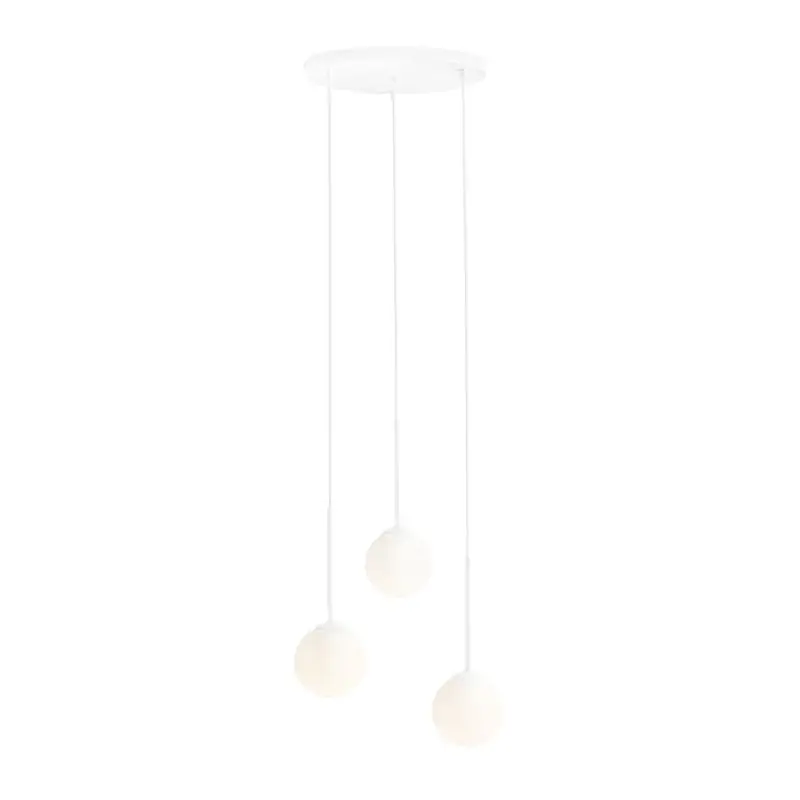 Super okazja Lampa wisząca Bosso 3 Ring, biała, Aldex