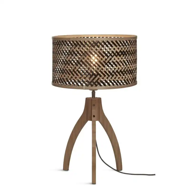 Oferta czasowa Lampa stołowa Java 3-nożna, naturalna/czarna, Good&Mojo