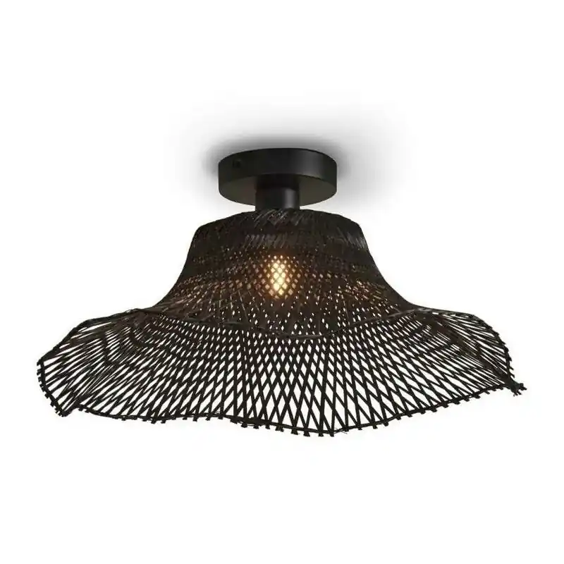 Ostatnia szansa Lampa sufitowa Ibiza S 50x15, czarna, Good&Mojo