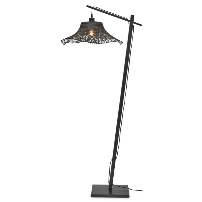 Lampa wisząca Ibiza S 50x15, czarna, Good&Mojo Bezpieczne zakupy
