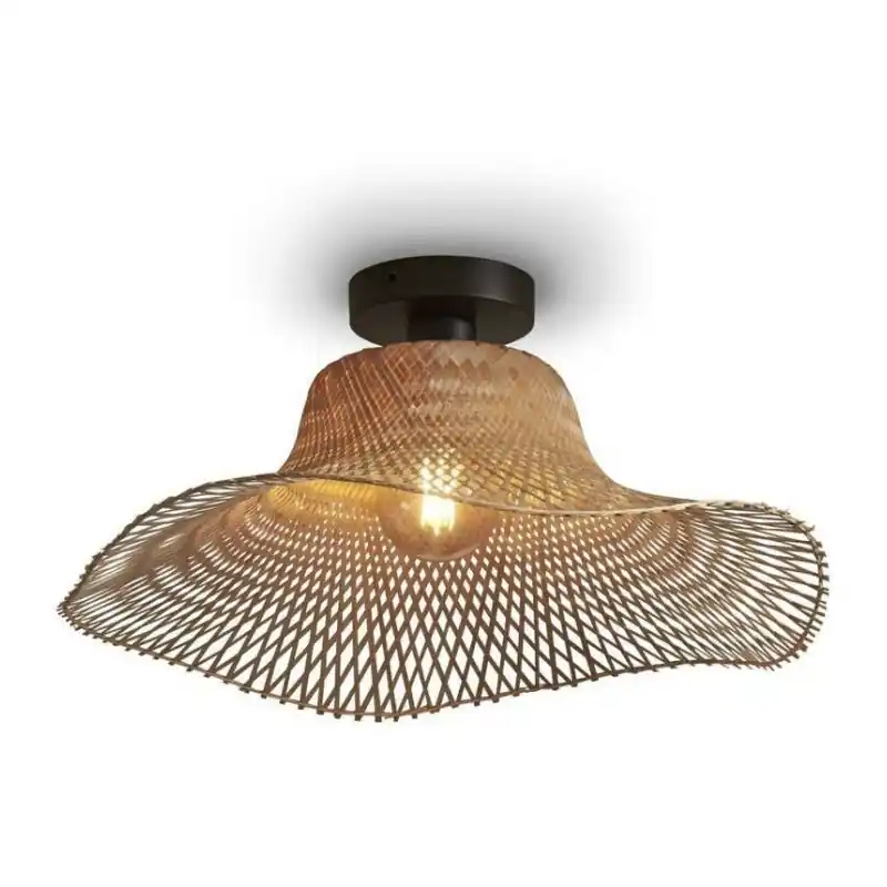 Szybka wysyłka Lampa sufitowa Ibiza S 50x15, naturalna, Good&Mojo