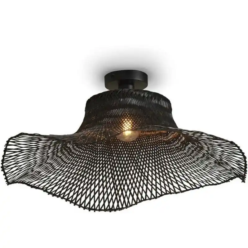 Lampa sufitowa Ibiza L 65x20, czarna, Good&Mojo Dodaj do koszyka