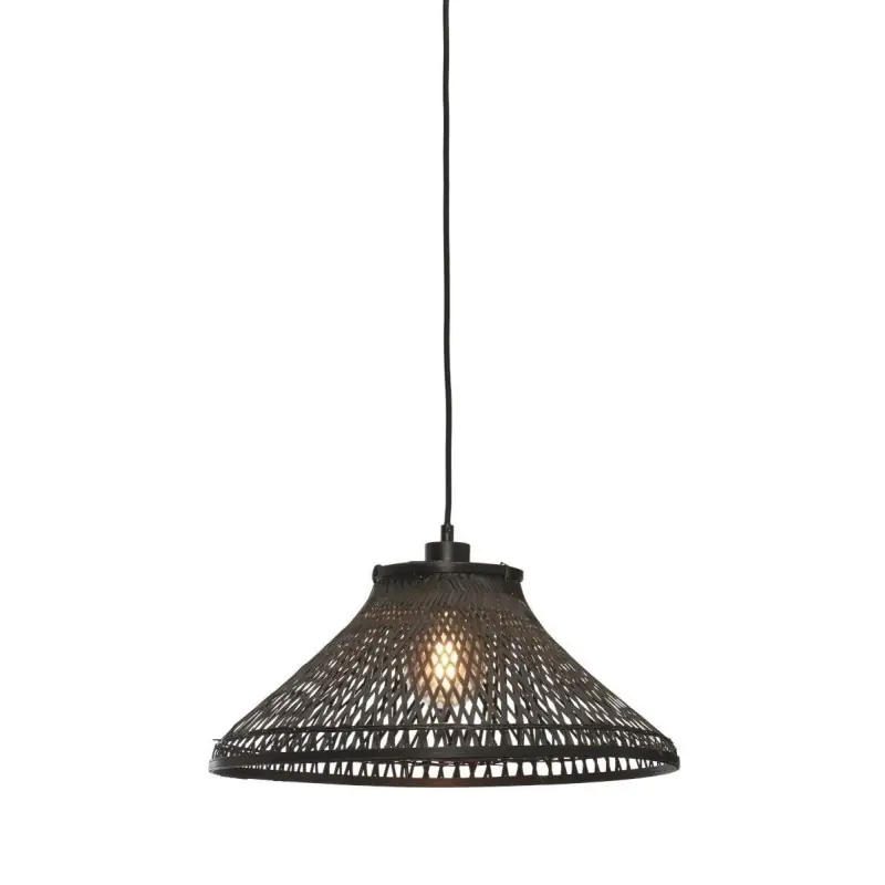 Taniej Lampa wisząca Tahiti 45x20, czarna, Good&Mojo