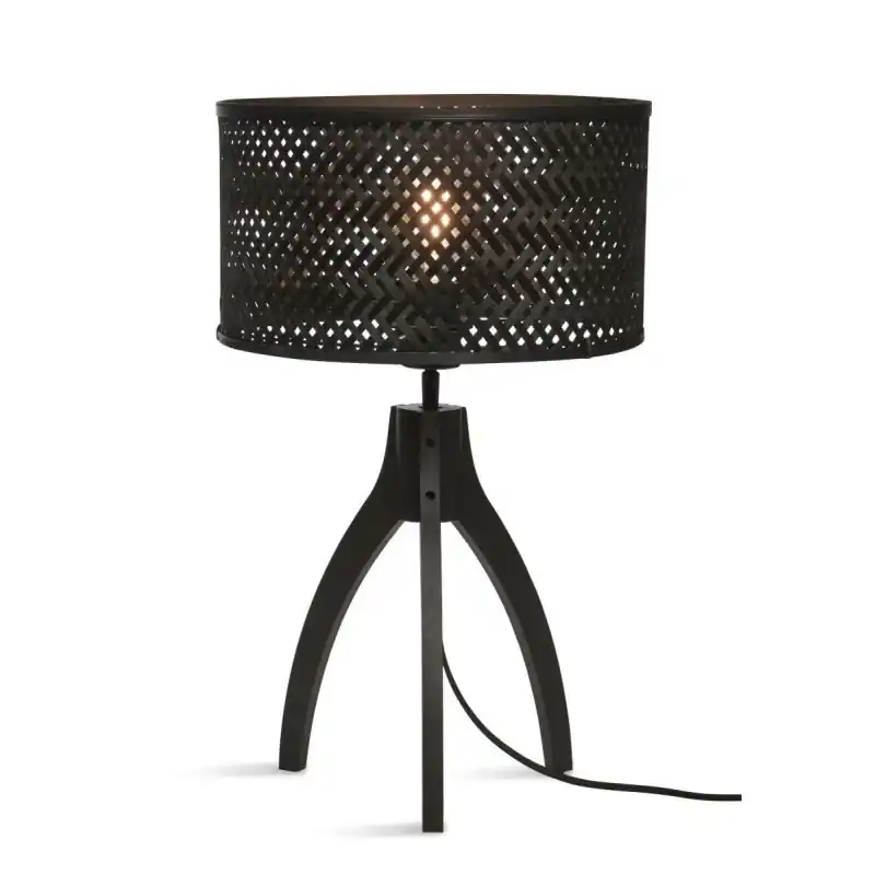 Oferta czasowa Lampa stołowa Java 3-nożna, czarna, Good&Mojo
