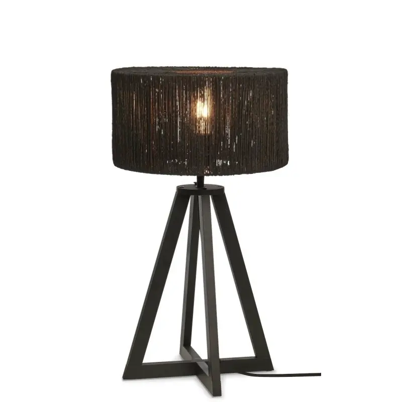 Lampa stołowa Iguazu 4-nożna, czarna, Good&Mojo Nowość