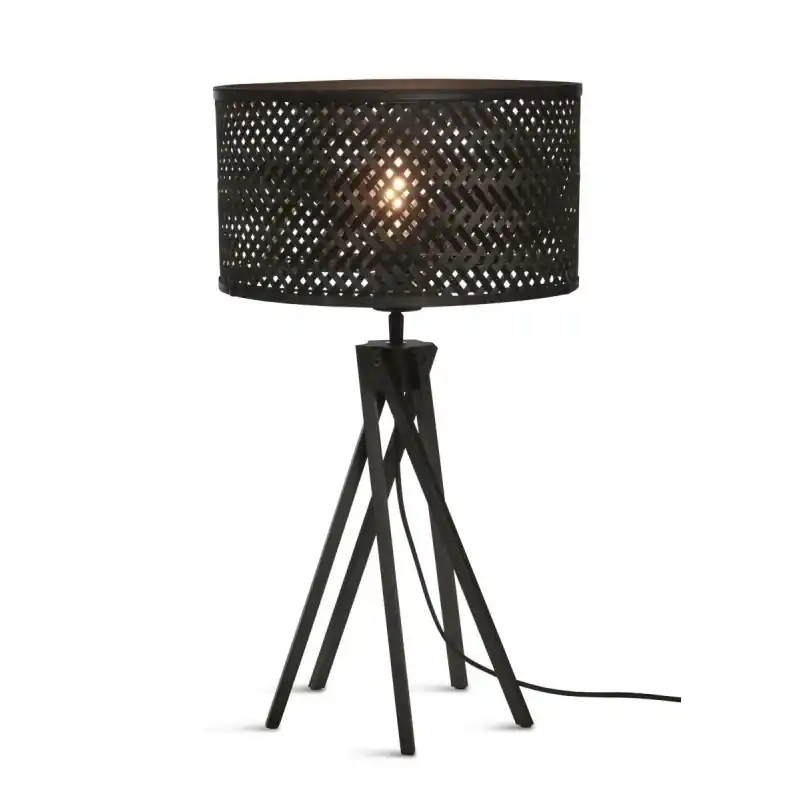 Lampa stołowa Java 5-nożna, czarna, Good&Mojo Bestseller