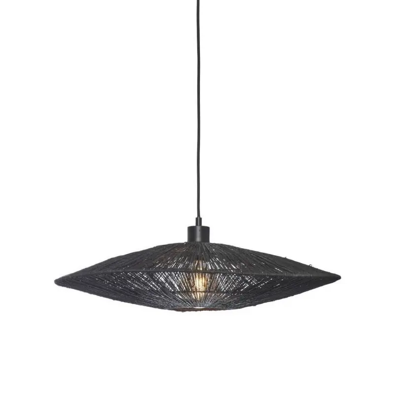 Lampa wisząca Iguazu 55x14 cm, czarna, Good&Mojo Taniej