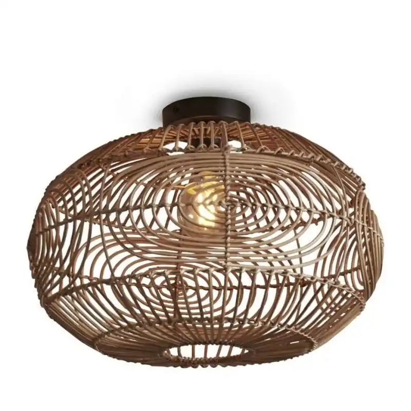 Lampa sufitowa Madeira 48x30, naturalna, Good&Mojo Ostatnie sztuki