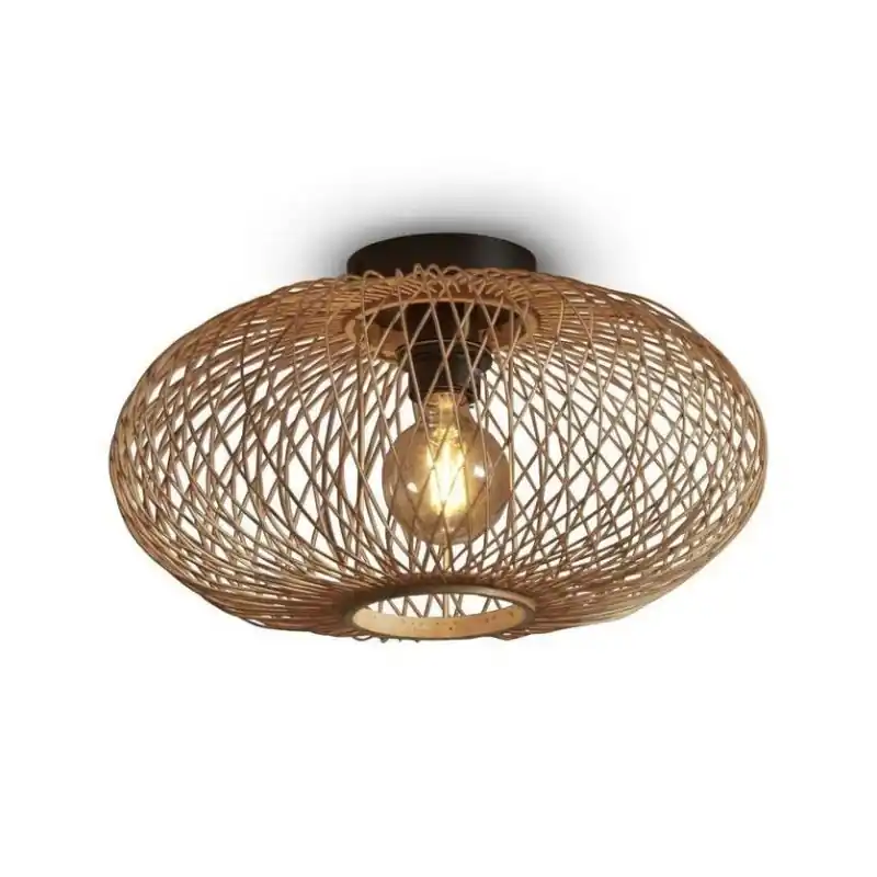 Dostępne od ręki Lampa sufitowa Cango S 40x20, naturalna, Good&Mojo