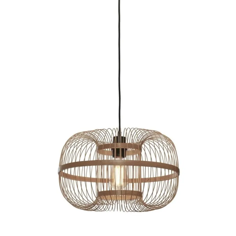 Cena promocyjna Lampa wisząca Hokkaido S 25x38, naturalna, Good&Mojo