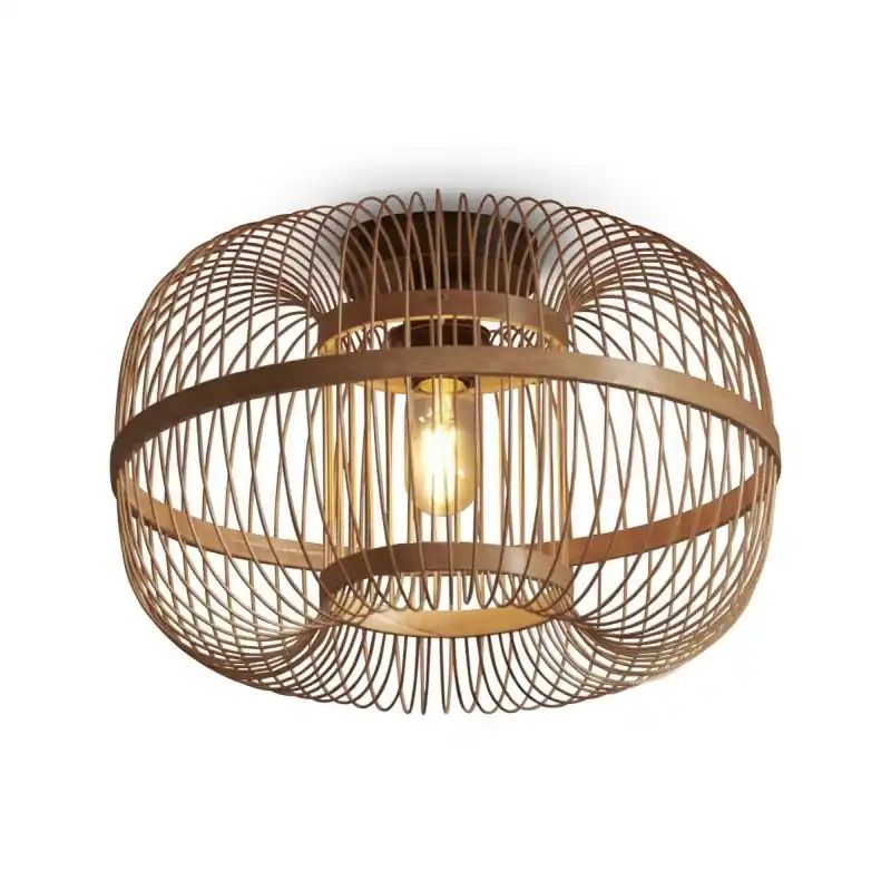 Nie przegap Lampa sufitowa Hokkaido 25x38, naturalna, Good&Mojo