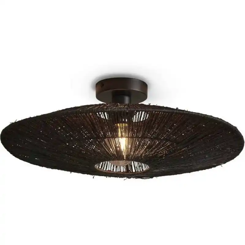 Lampa sufitowa Iguazu 55x14 cm, czarna, Good&Mojo Oferta limitowana