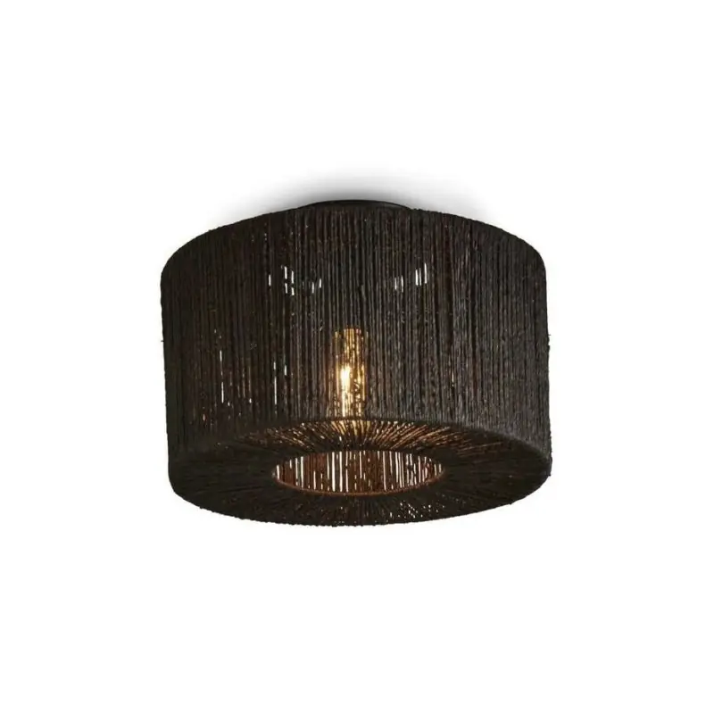 Lampa sufitowa Iguazu 30x16 cm, czarna, Good&Mojo Oferta czasowa