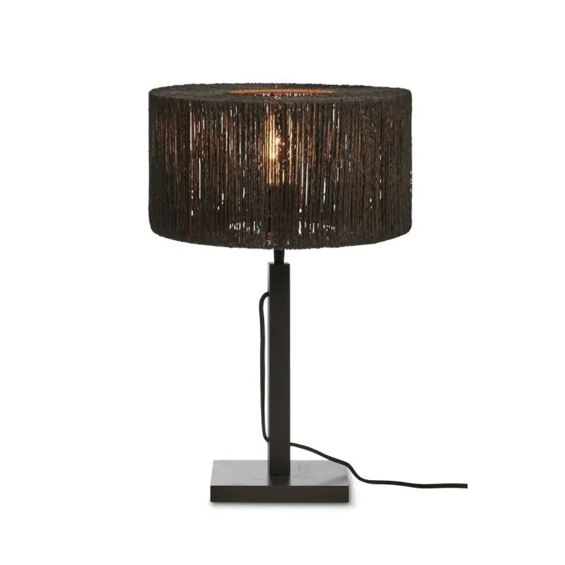 Sprawdź teraz Lampa stołowa Iguazu 30x16, czarna, Good&Mojo