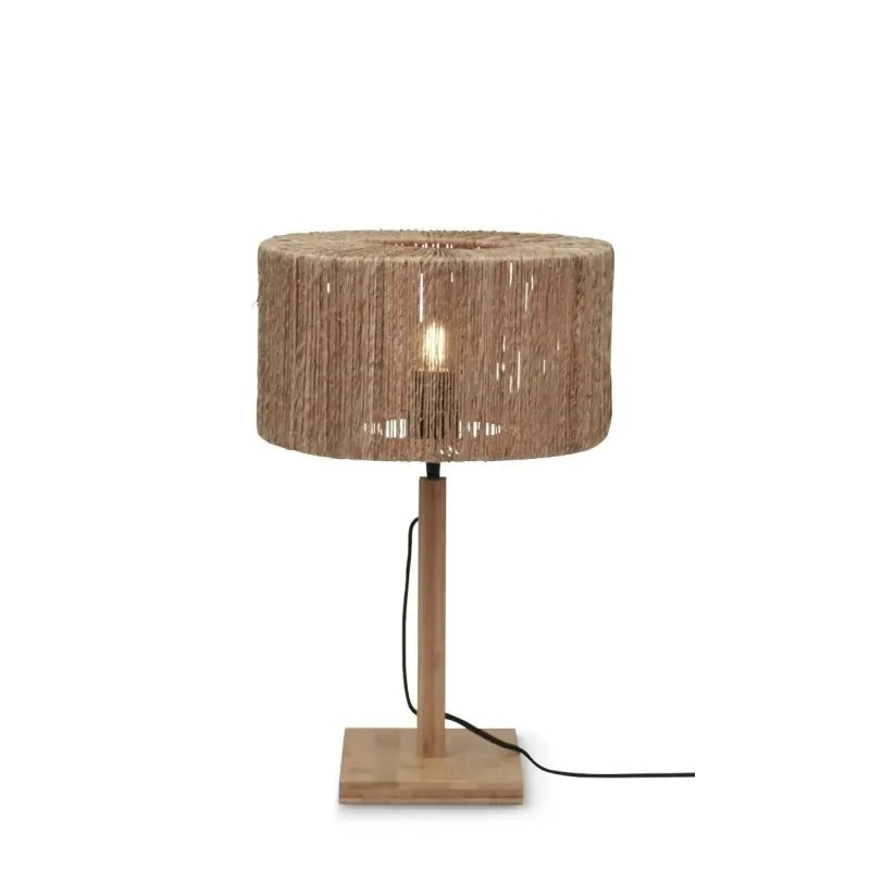 Bezpieczna płatność Lampa stołowa Iguazu 30x16, naturalna, Good&Mojo