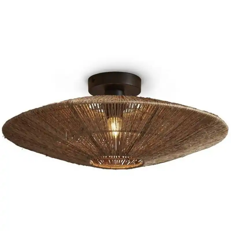 Nie przegap Lampa sufitowa Iguazu 55x14 cm, naturalna, Good&Mojo