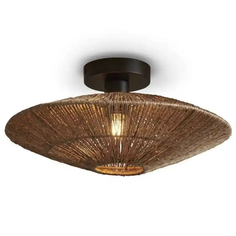 Lampa sufitowa Iguazu 40x12 cm, naturalna, Good&Mojo Oferta czasowa