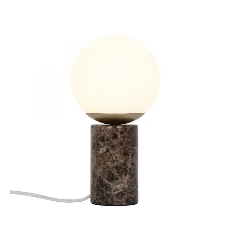 Zniżka Lampa stołowa Lilly, brązowa, Nordlux