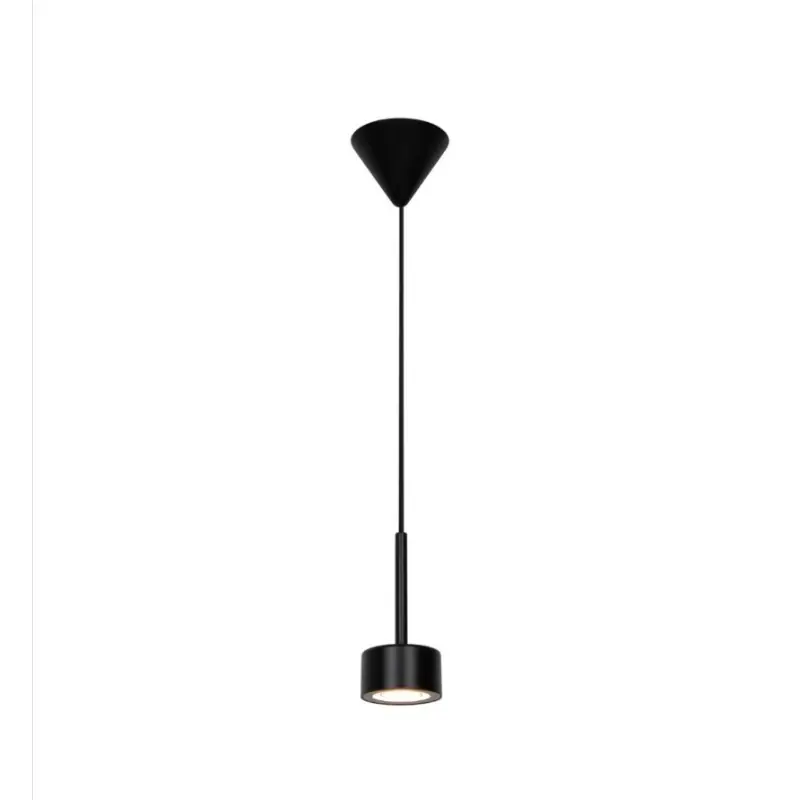Lampa wisząca Clyde 1, czarna, Nordlux Nowy