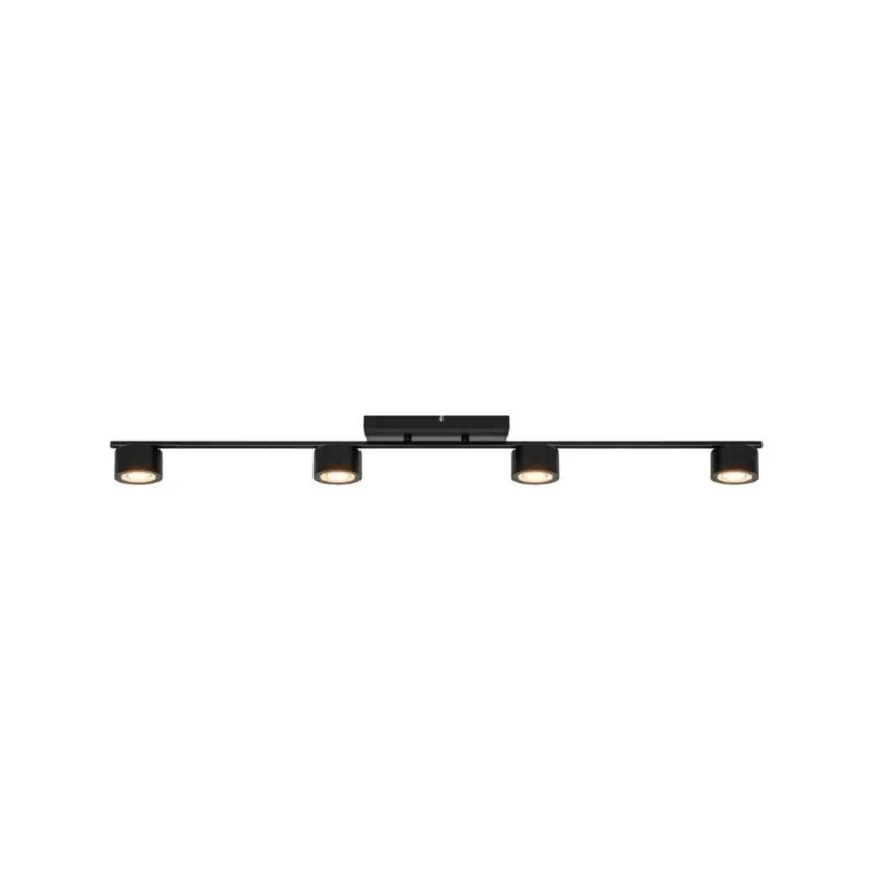 Lampa sufitowa Clyde 4, czarna, Nordlux Tylko do końca tygodnia
