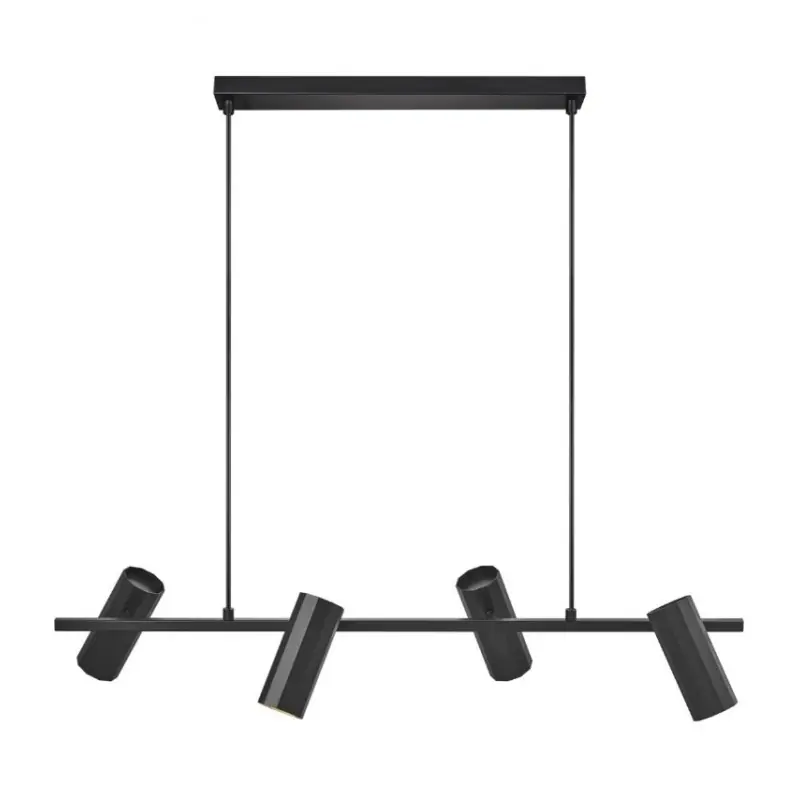 Lampa wisząca Alanis 4, czarna, Nordlux Promocja