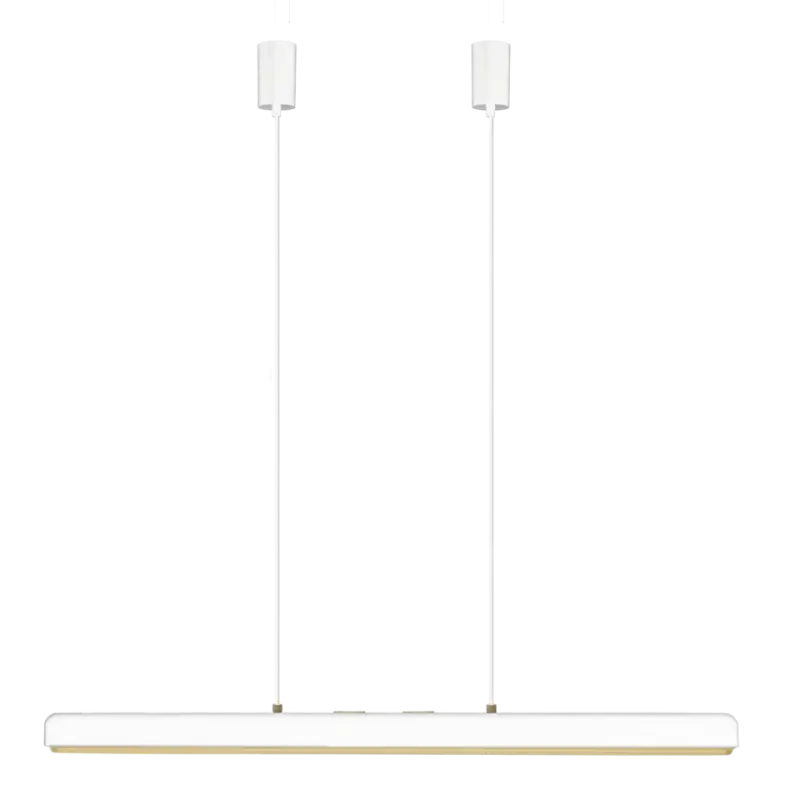 Premium Lampa wisząca Hazel Branch, biała/złoty dekor, Umage