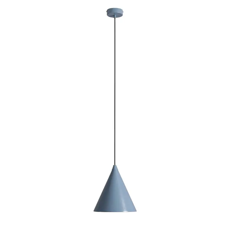 Łatwy zwrot Lampa wisząca Form, niebieska, Aldex