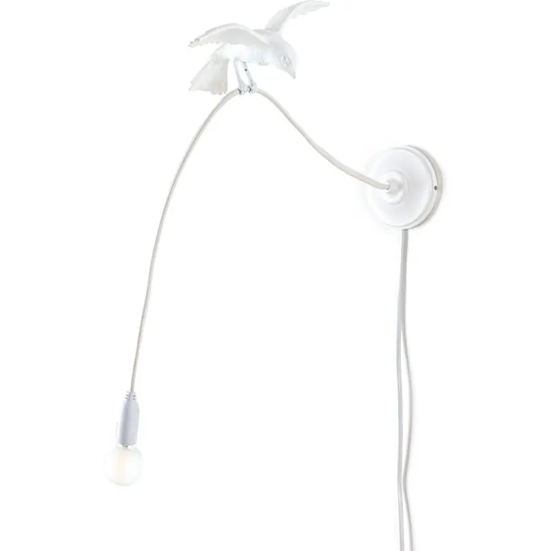 Lampa ścienna Sparrow Cruising, biała, Seletti Obniżka ceny