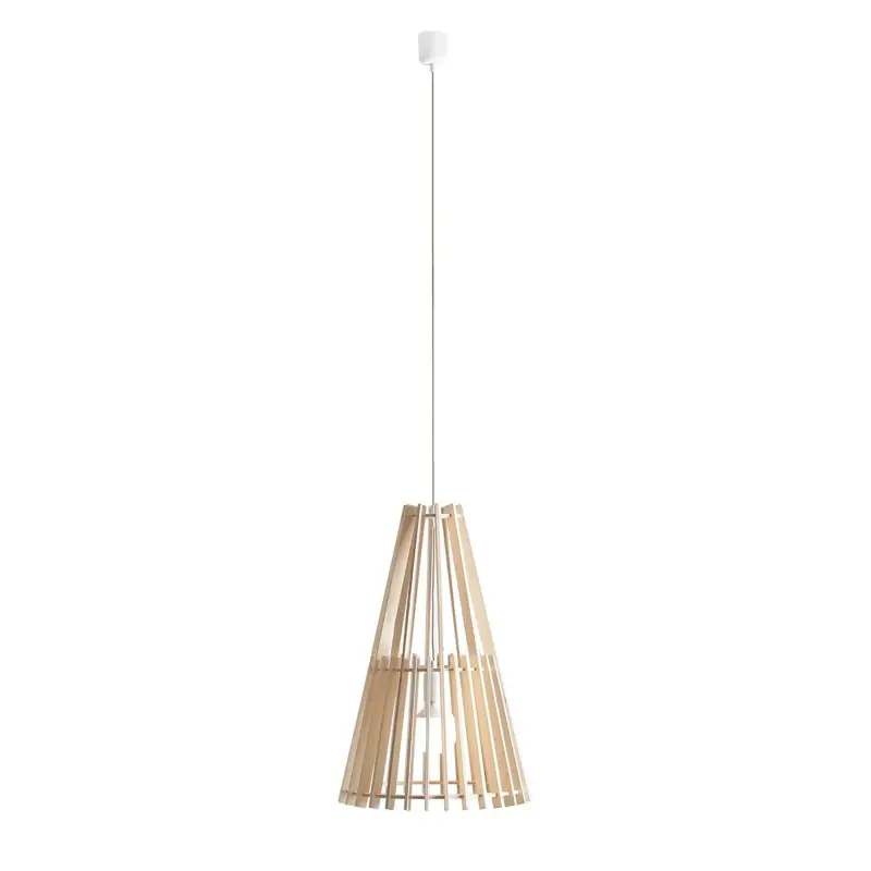 Sprawdź teraz Lampa wisząca Ferb L, naturalna, Aldex