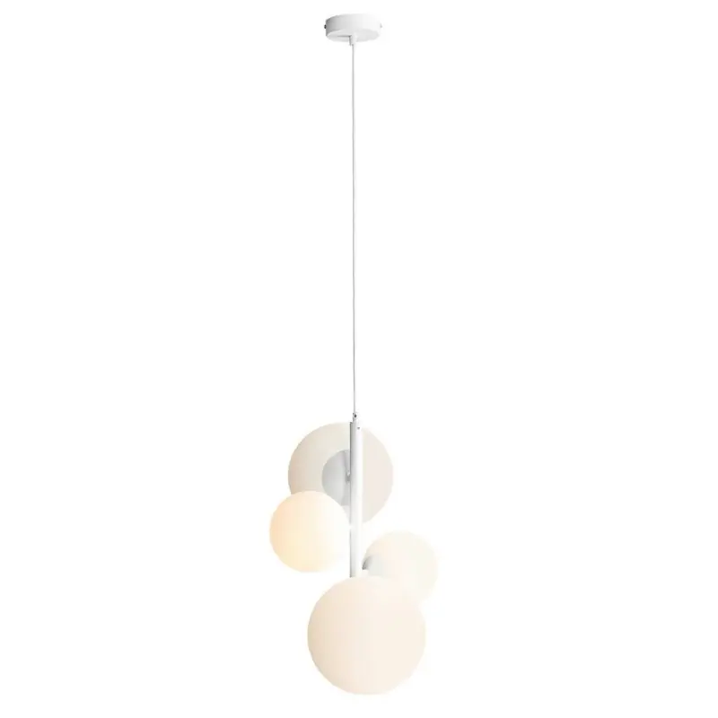 Sprawdź teraz Lampa wisząca Bloom, biała, Aldex