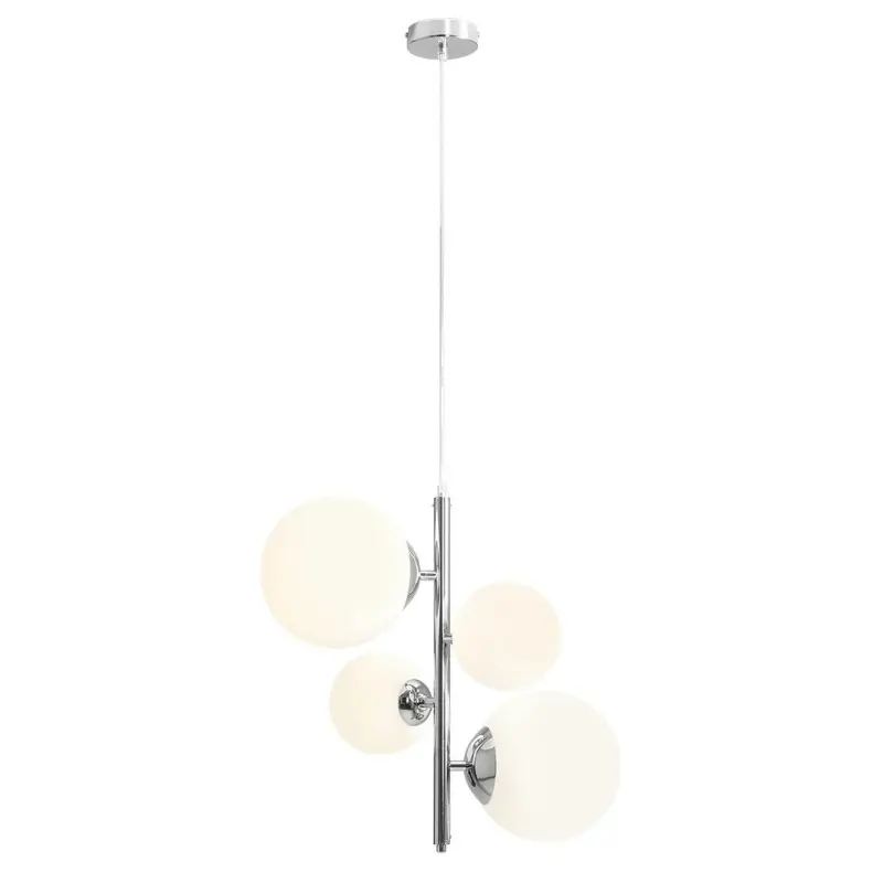 Darmowy zwrot Lampa wisząca Bloom, chrom, Aldex