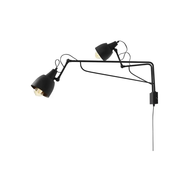 Kinkiet Soho Two, czarny, Aldex Oferta