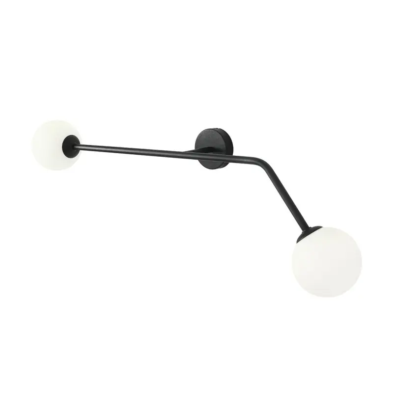 Lampa ścienna Pure Horizontal, czarna, Aldex Promocja