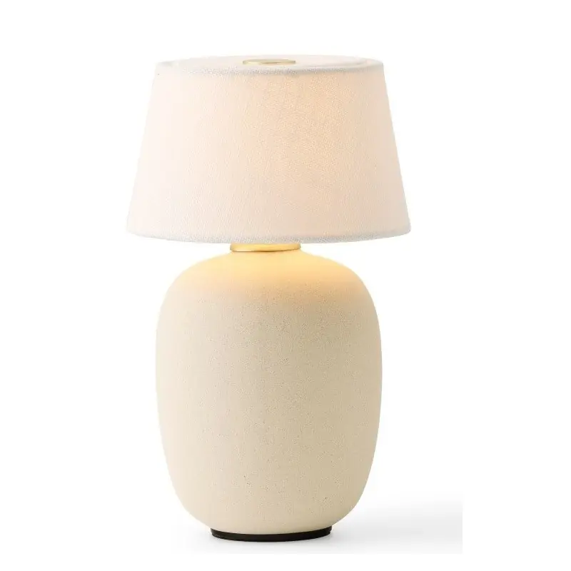 Lampa stołowa Torso, piaskowa, Audo Obniżka ceny
