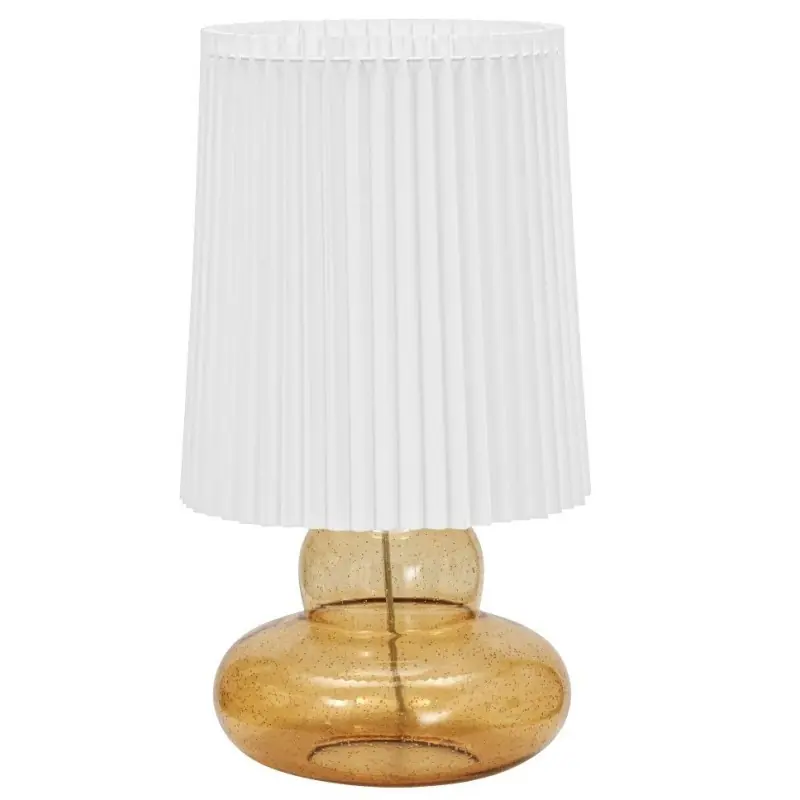 Lampa stołowa Ribe, bursztynowa, House Doctor Oferta limitowana