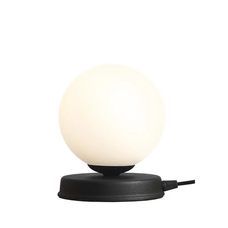 Lampka nocna Ball, czarna, Aldex Taniej
